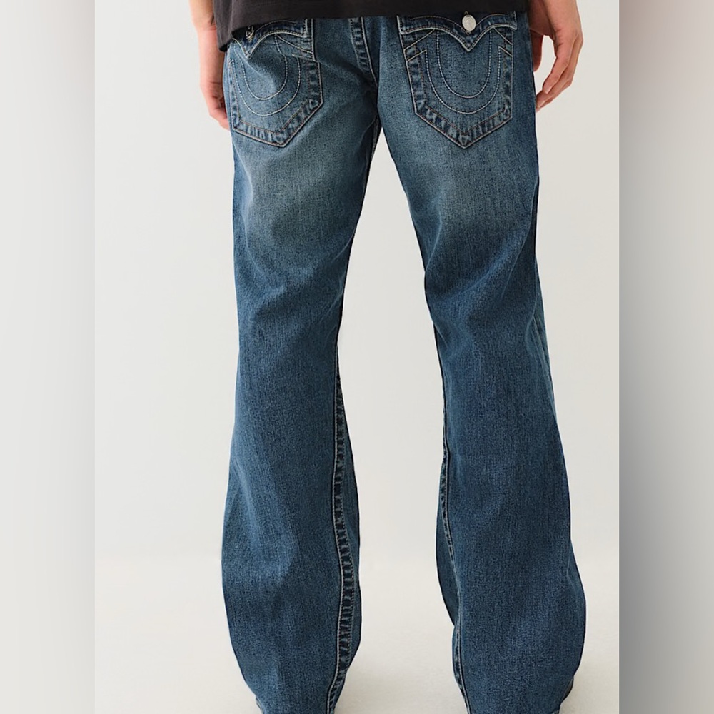 True Religion Dark Blue Bootcut Jeans